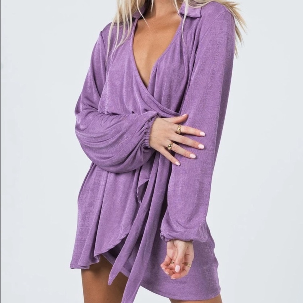 PARTY TIME MINI DRESS PURPLE